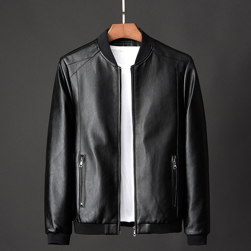 Lederjacke Herren Modern Biker
