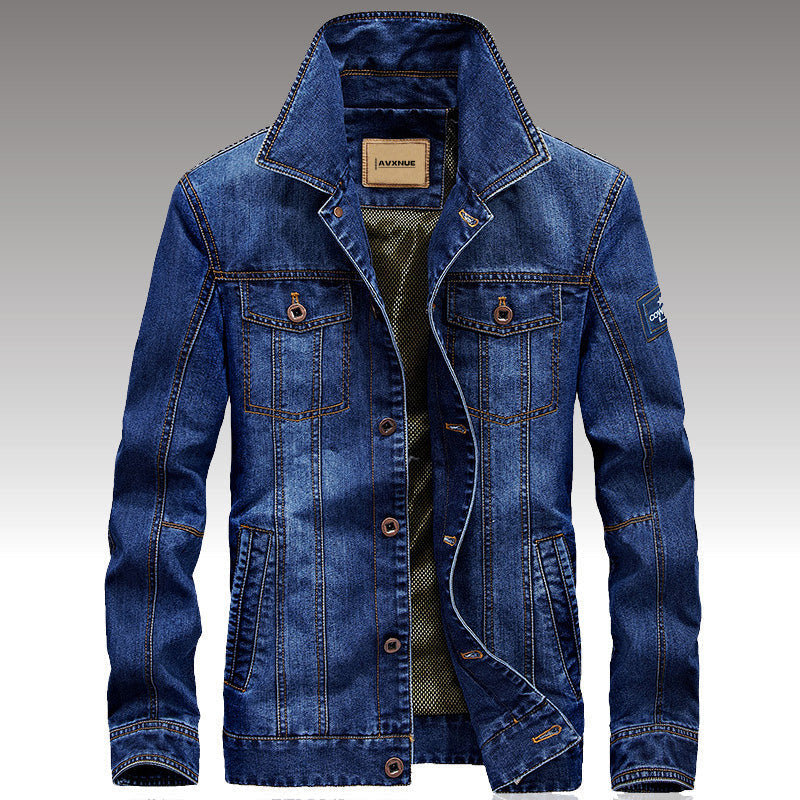 Robuste Denim-Jacke Modern Style