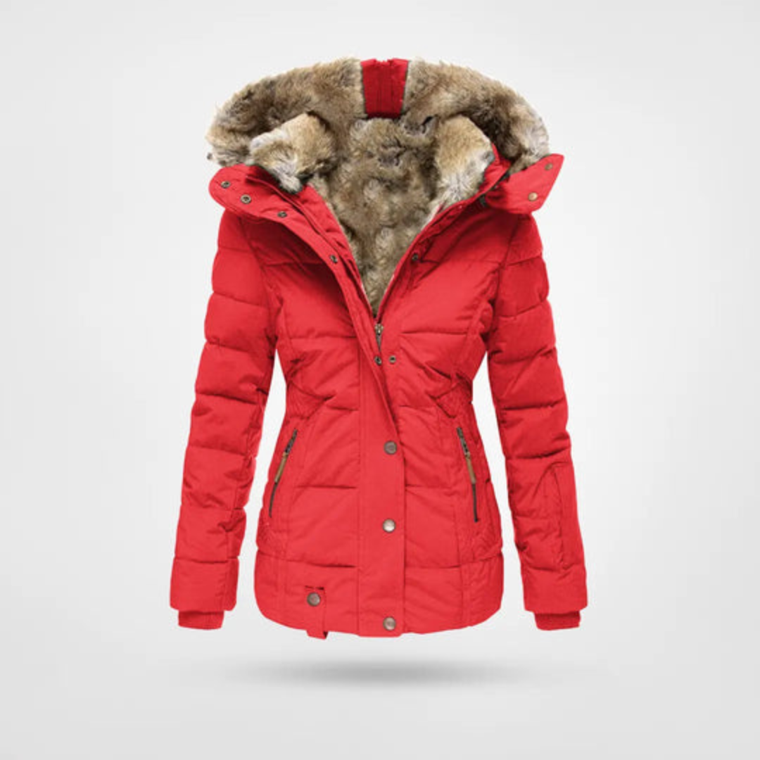 Warme Damen Winterjacke Isolierte Puffer Parka