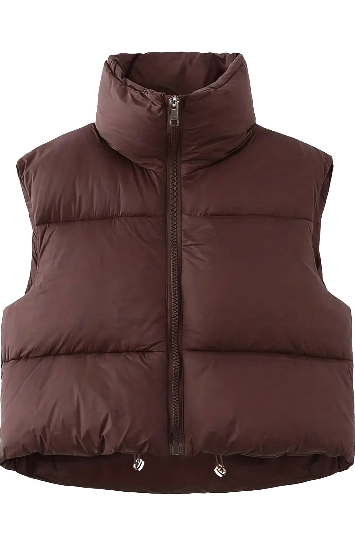 Damen Weste Warm Fleece Reißverschluss