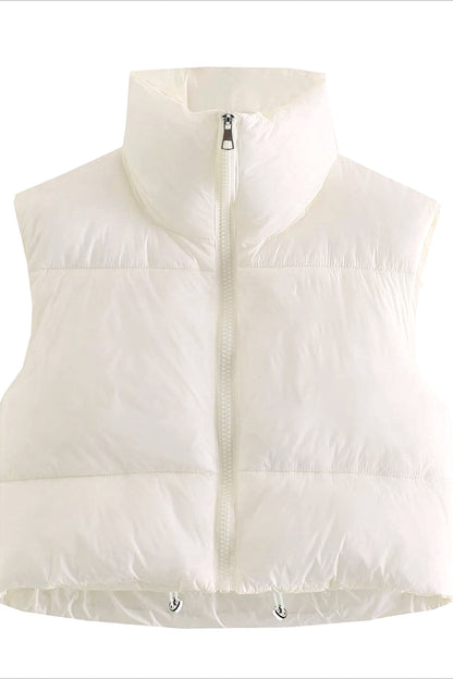 Damen Weste Warm Fleece Reißverschluss