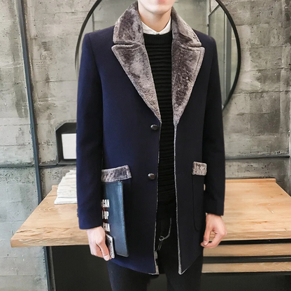 Moderner Herrenparka Stylische Outdoorjacke - IdealeKleiden