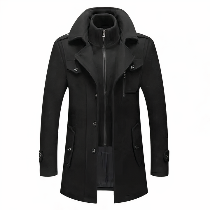 Stylische Herrenjacke Doppelrevers - IdealeKleiden