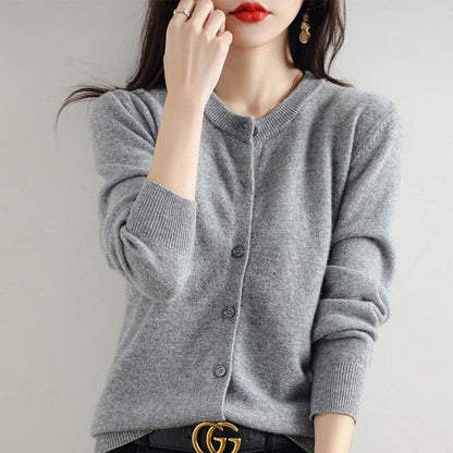 Strickjacke Damen Modern Elegant