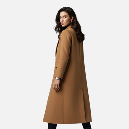 Maßgeschneiderter Damenmantel Elegant Lang - IdealeKleiden