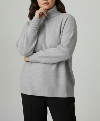 Weiche Damen Kaschmir-Pullover Großer Größen