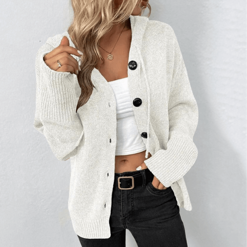 Damen Cardigan Bequem Oversized
