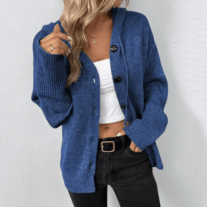 Damen Cardigan Bequem Oversized