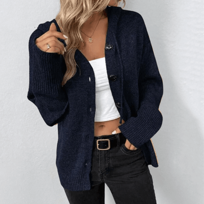 Damen Cardigan Bequem Oversized