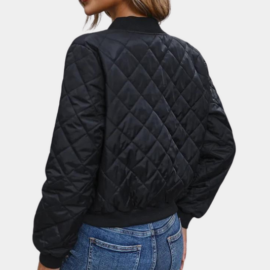 Damen Glitzer-Jacke Diamant Stepp-Design - IdealeKleiden