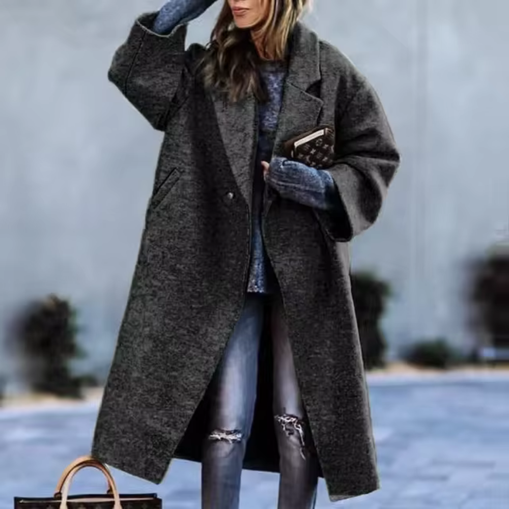 Bequemer Wintermantel Lässig Elegant