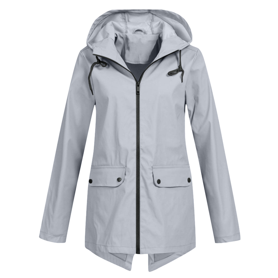 Kapuzenjacke Frauen Leicht Lässig Herbst Winter