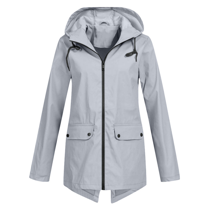 Kapuzenjacke Frauen Leicht Lässig Herbst Winter
