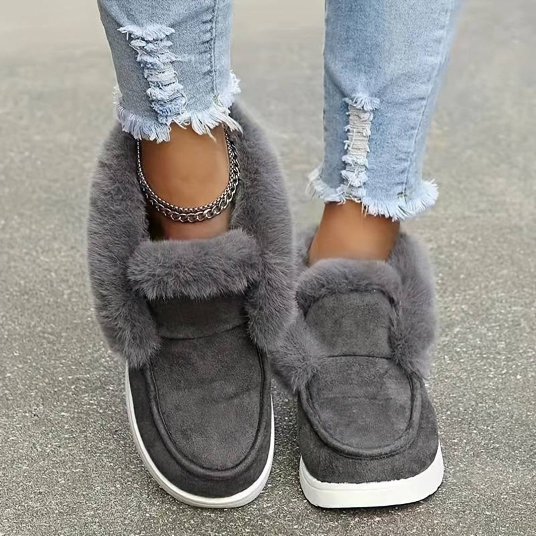 Warme Winter Schuhe Damen Samt Stiefel