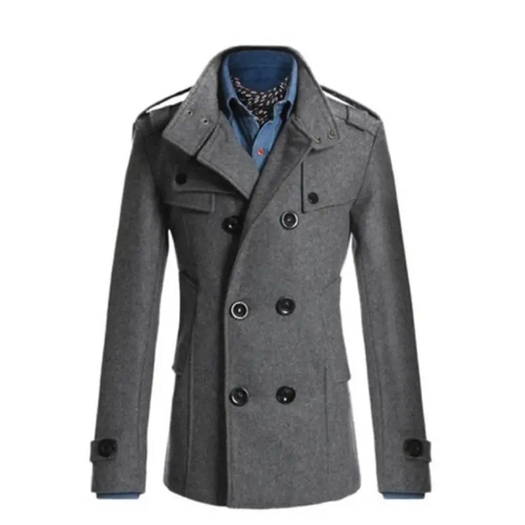 Elegante Damenjacke Wollmischung Slim Fit