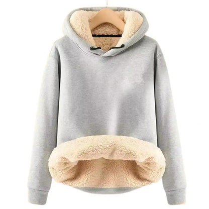 Weiche Kapuzenpullover Damen Herbst Modell