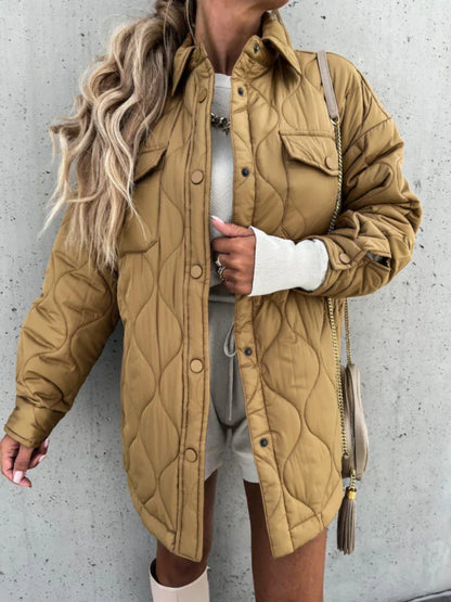 Wintermantel Damen Modern Kragen