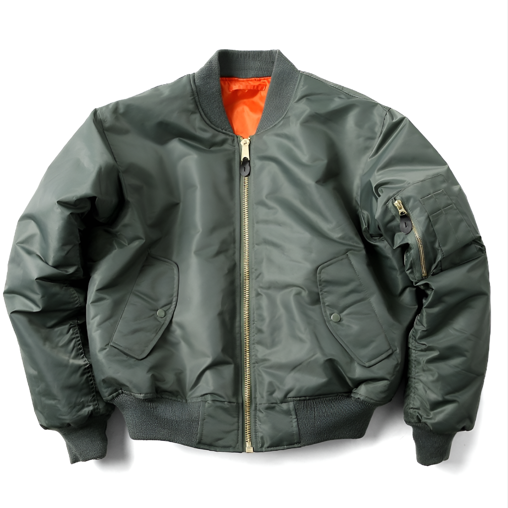 Unisex Bomberjacke Klassisch Damen Herren - IdealeKleiden