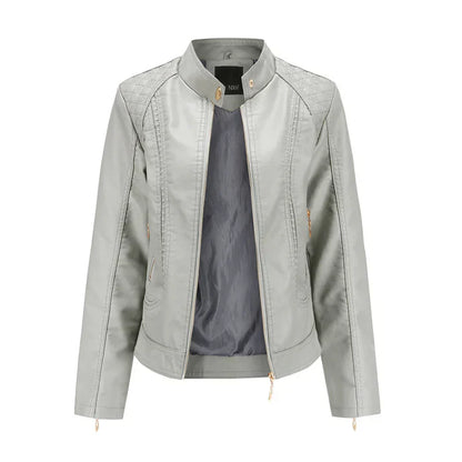 Alda - Lederjacke Modern Chic