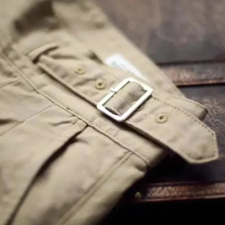 Retro-Hose Herren Locker Sitzend Casual - IdealeKleiden