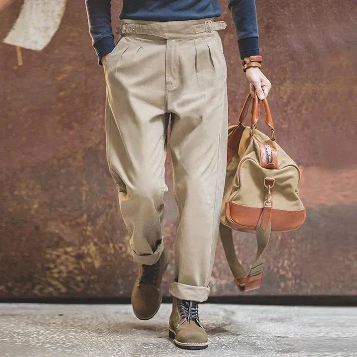 Retro-Hose Herren Locker Sitzend Casual