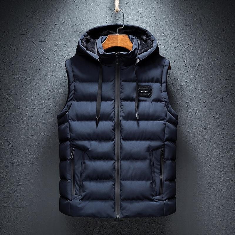 Warme Daunenweste Damen Elegant