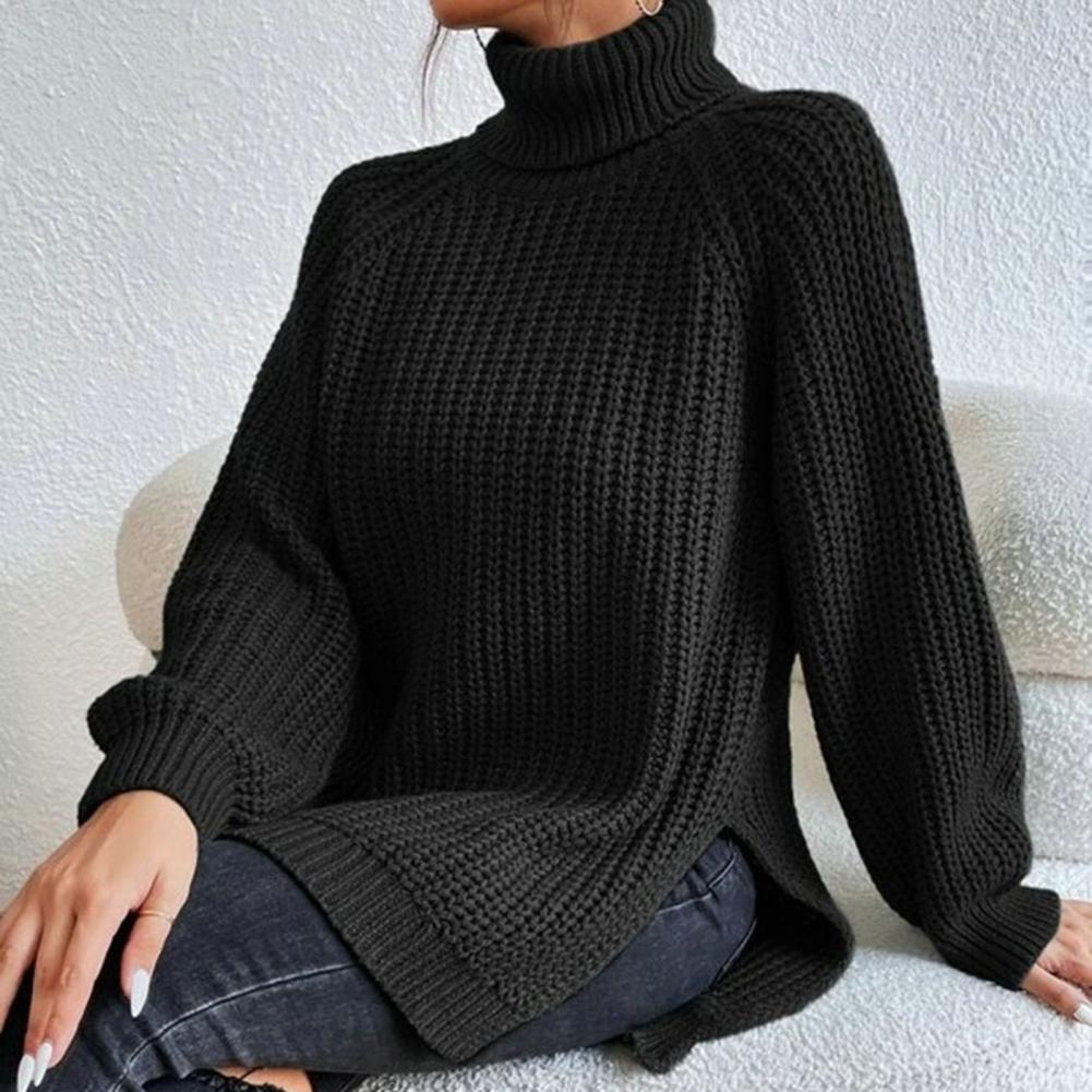 Stilvoller Rollkragen Pullover Elegant