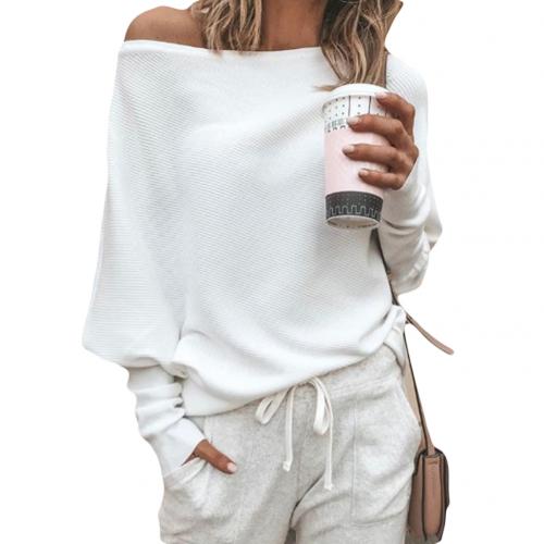 Stylische Off-Shoulder Sweatjacke Damen