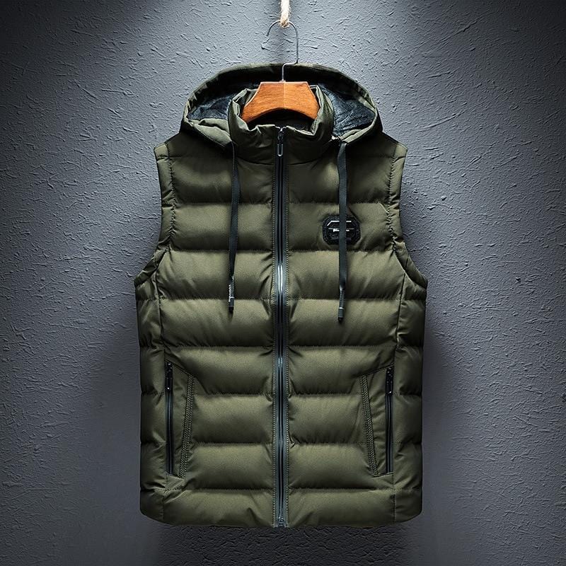Warme Daunenweste Damen Elegant
