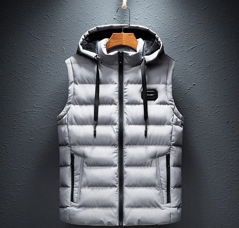 Warme Daunenweste Damen Elegant