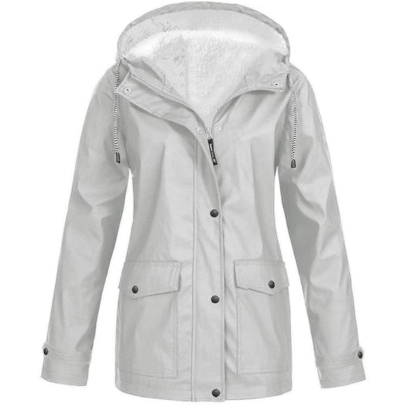 Wasserdichte Outdoorjacke Warm Gefüttert