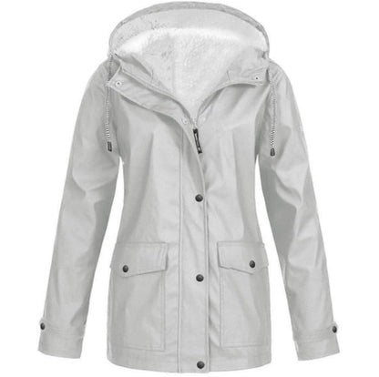 Wasserdichte Outdoorjacke Warm Gefüttert