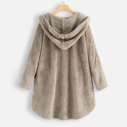 Damen Fleecejacke Warm Winterlich - IdealeKleiden