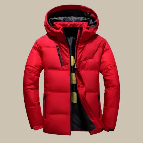 Herren Daunenjacke Warm Isoliert Stylisch