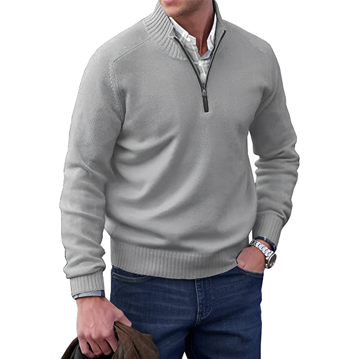 Weicher Wintersweater Elegantes Design