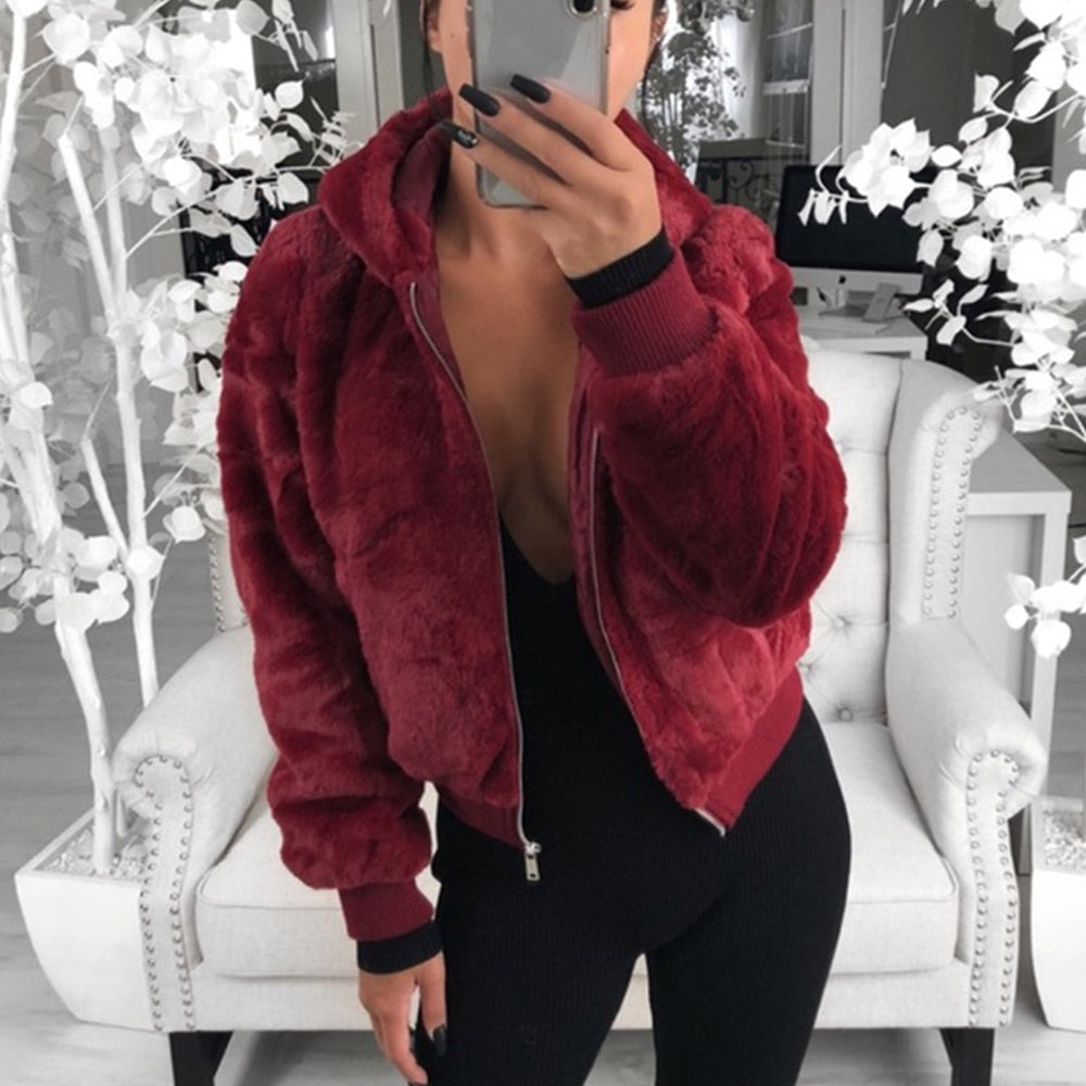Damen Hoodie Bequem Stylish