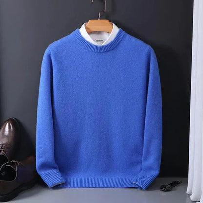 Herren Kaschmir Pullover Lockere Passform