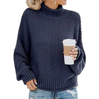 Weiche Rollkragenpullover Selbstgestrickt