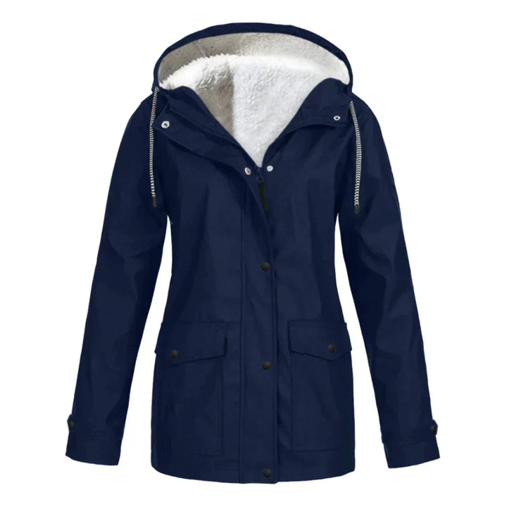 Elegante Regenjacke Damen Warm