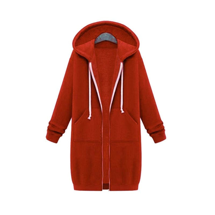 Stylish Sweatjacke Damen Lang
