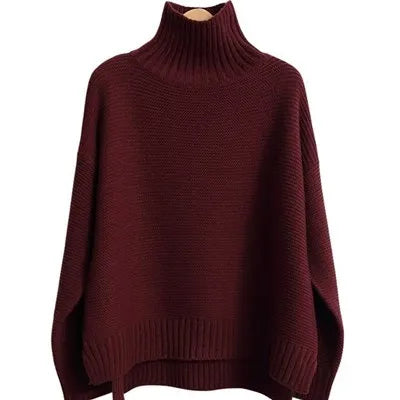 Große Rollkragenpullover Damen Weich &amp; Bequem