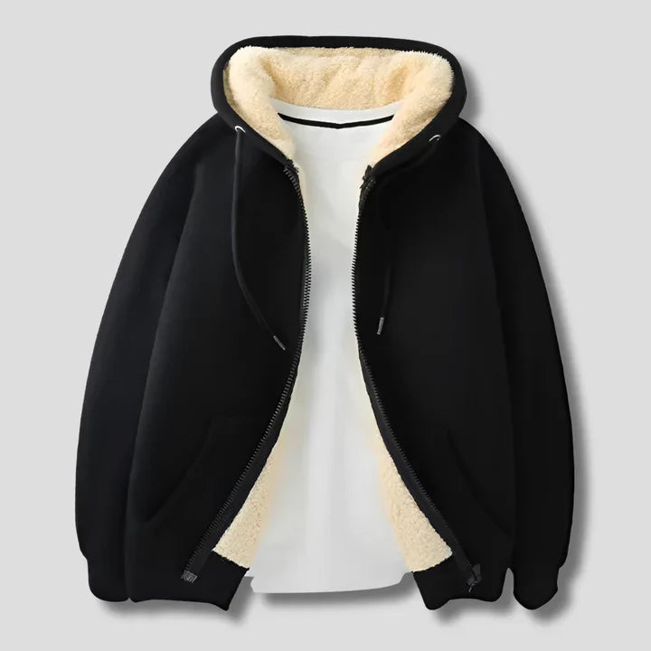 Herren Winterjacke Fleece Isoliert