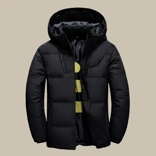 Herren Daunenjacke Warm Isoliert Stylisch