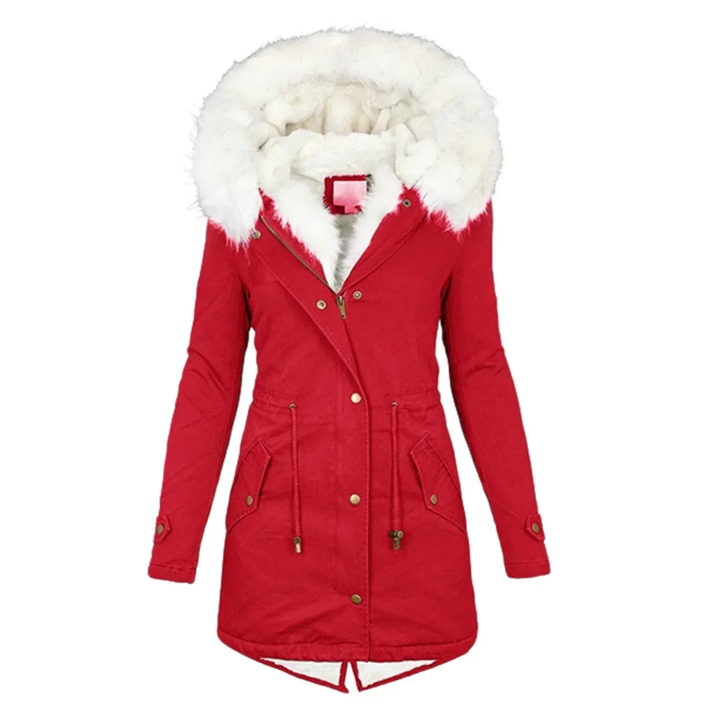 Eleganter Damen Wintermantel Stylisch - IdealeKleiden