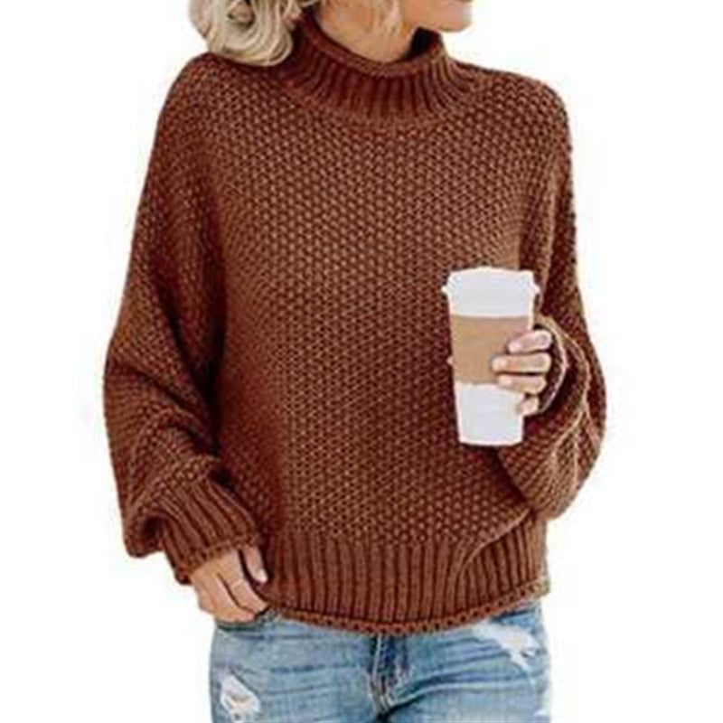 Weiche Rollkragenpullover Selbstgestrickt