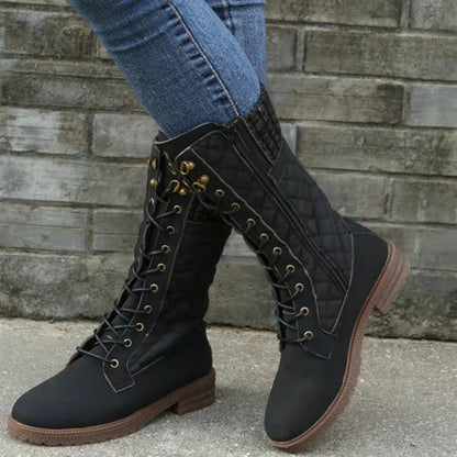 Frauen Stiefel Mittelhohes Modell