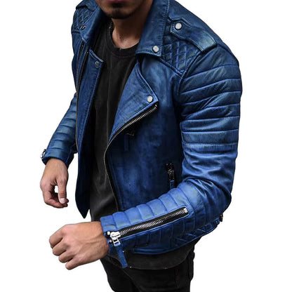 Modische Lederjacke Elegant & Exklusiv