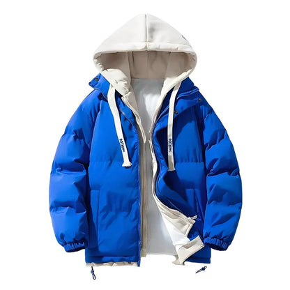 Herren Winterjacke Dick Warm Isoliert