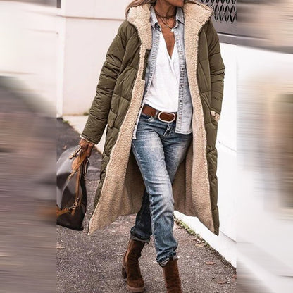 Eleganter Damen Winterparka Lang