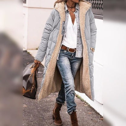 Eleganter Damen Winterparka Lang